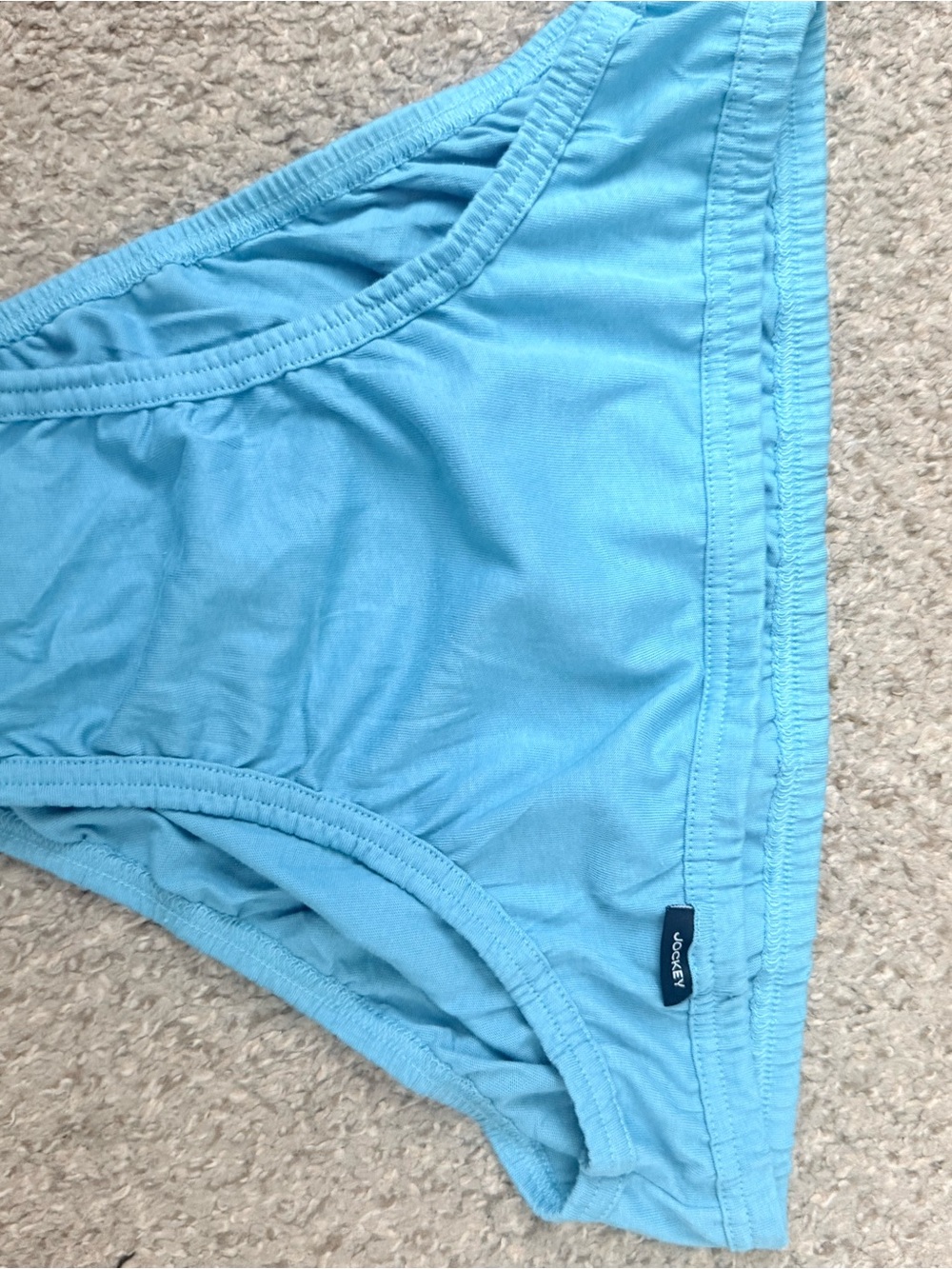 Jockey Teal Men's Briefs - Classic Cotton Blend - Picture 3 of 3